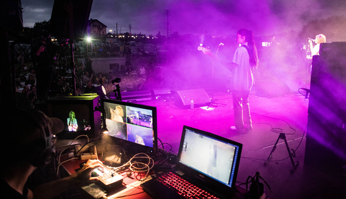 Fotos: Belako en el autocine de Getxo