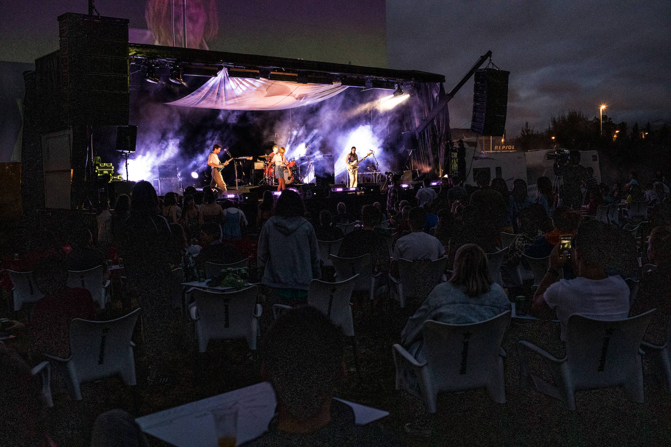Fotos: Belako en el autocine de Getxo