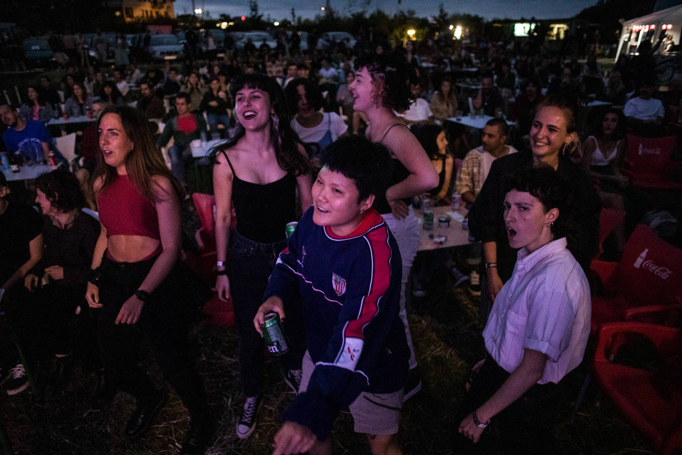 Fotos: Belako en el autocine de Getxo