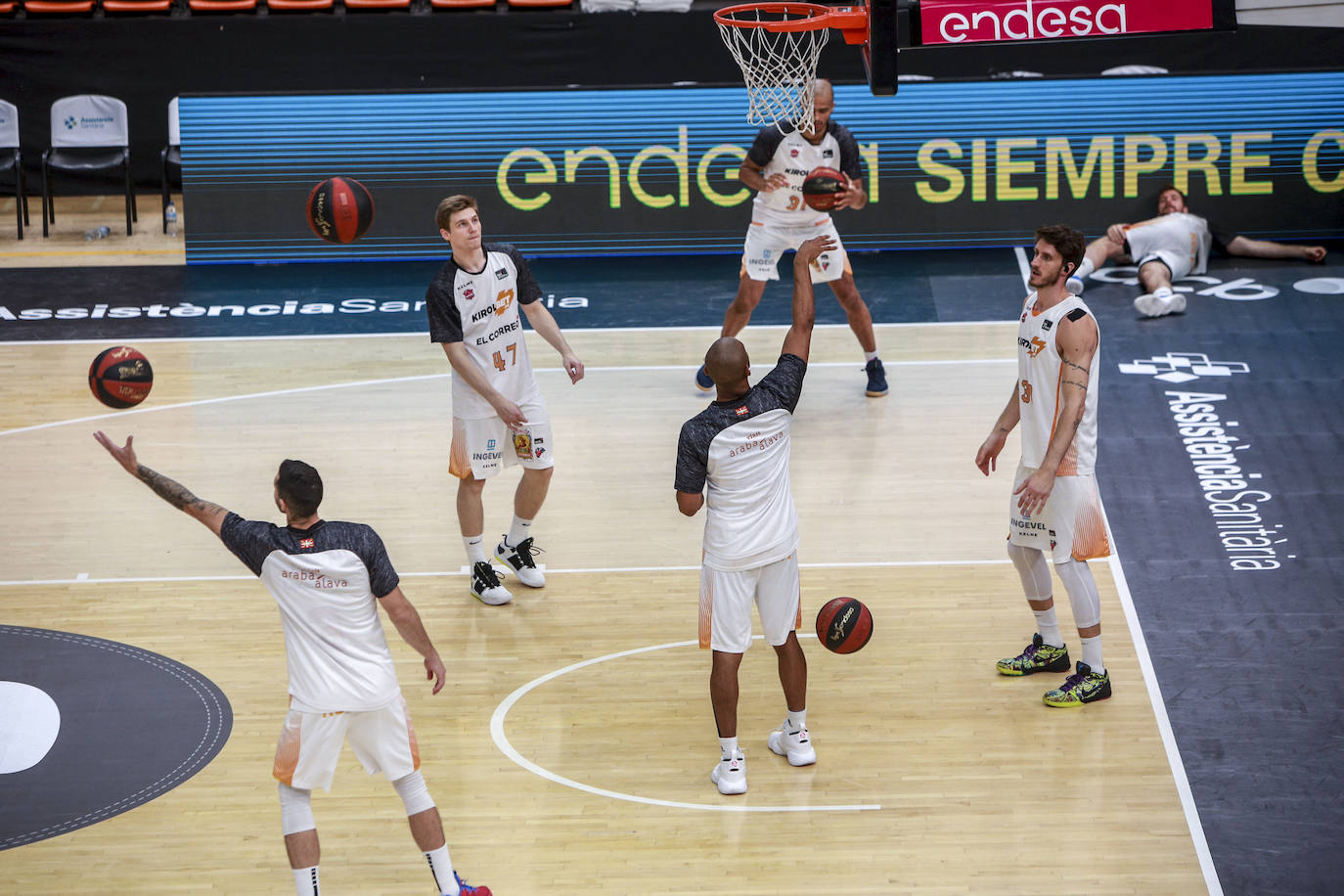 Las fotos del partido. 