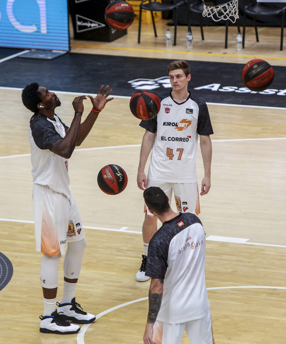 Las fotos del partido. 