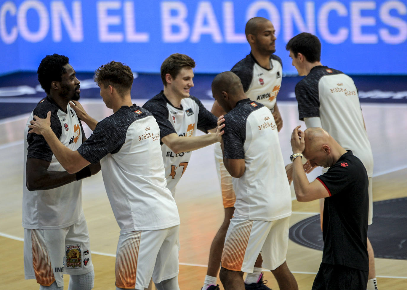 Las fotos del partido. 