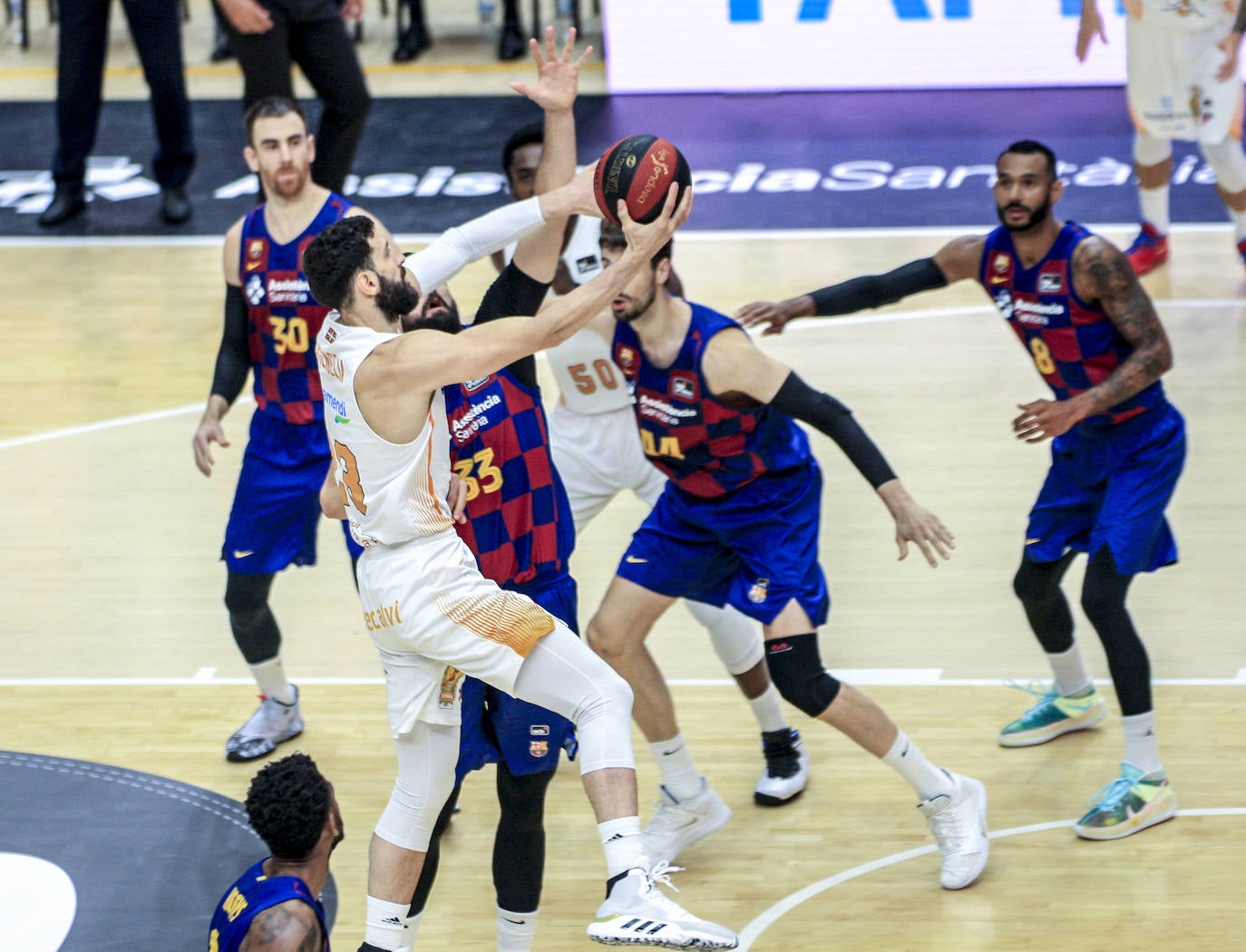 Las fotos del partido. 