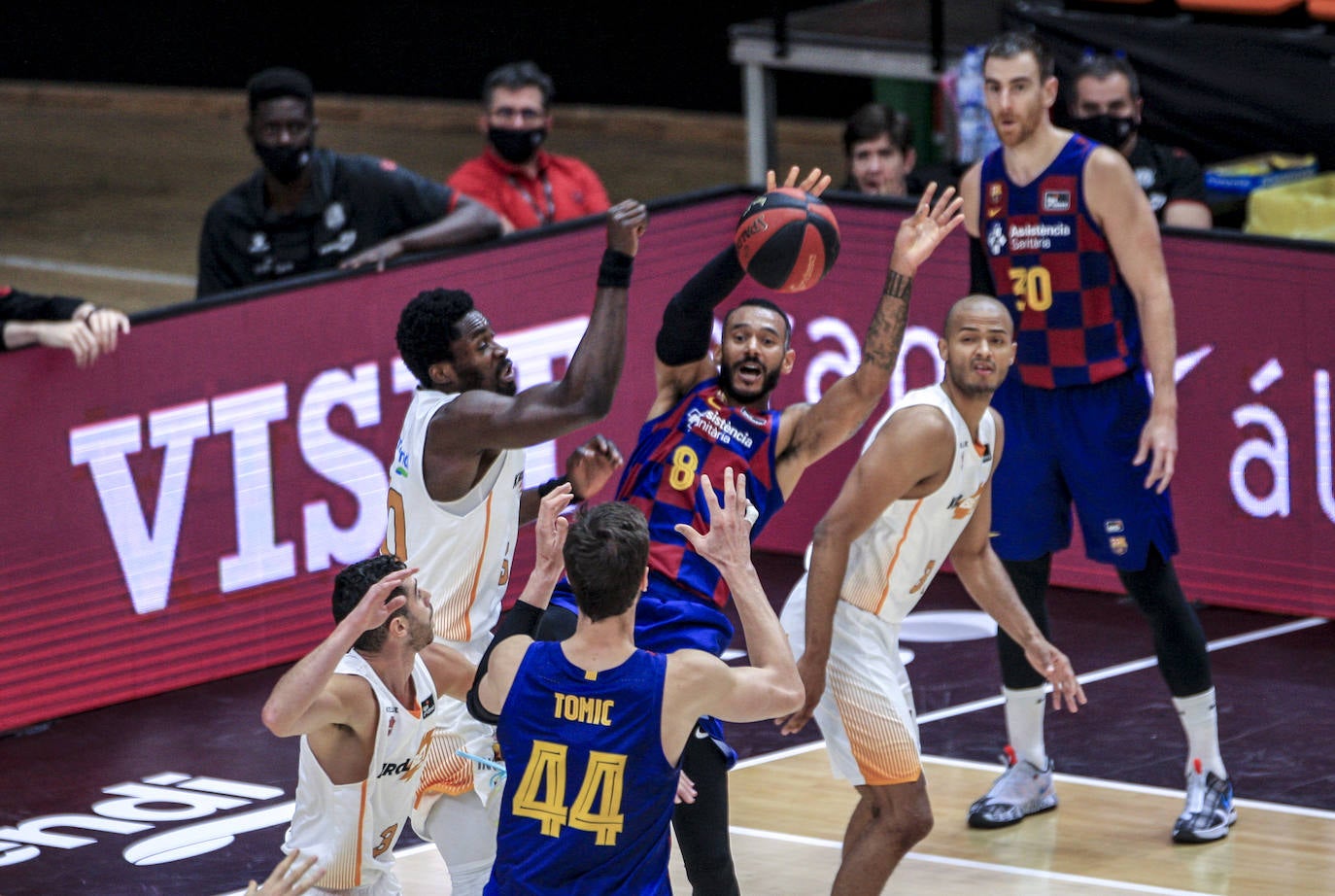 Las fotos del partido. 