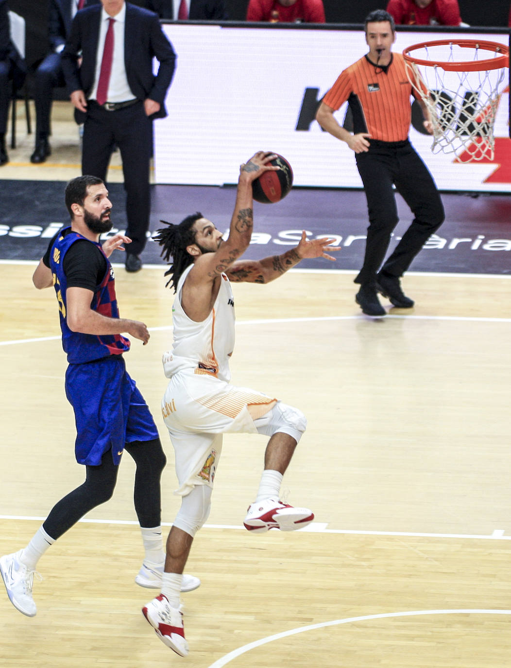 Las fotos del partido. 