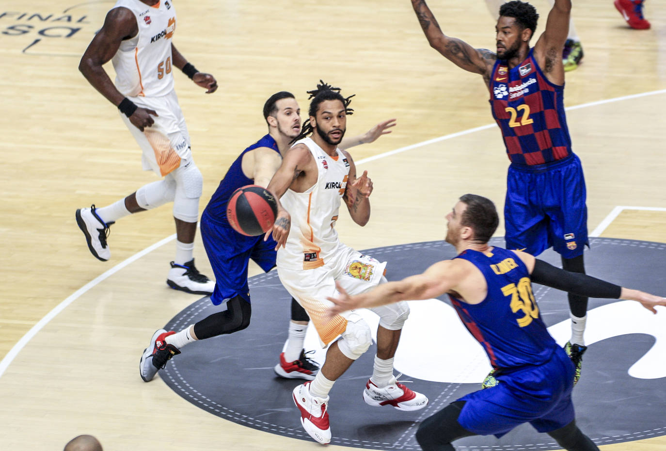 Las fotos del partido. 