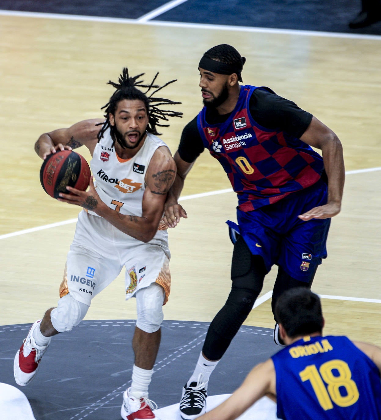 Las fotos del partido. 