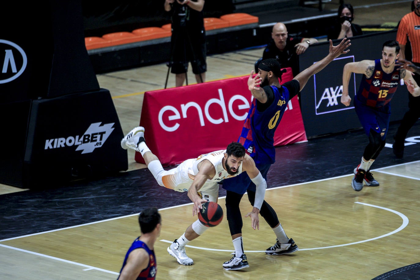 Las fotos del partido. 