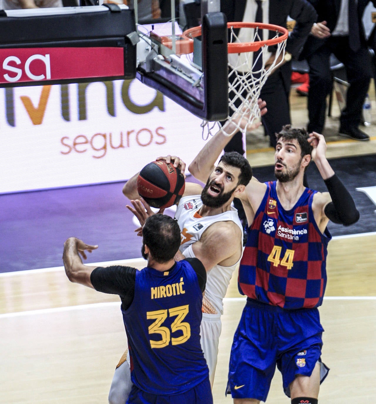 Las fotos del partido. 