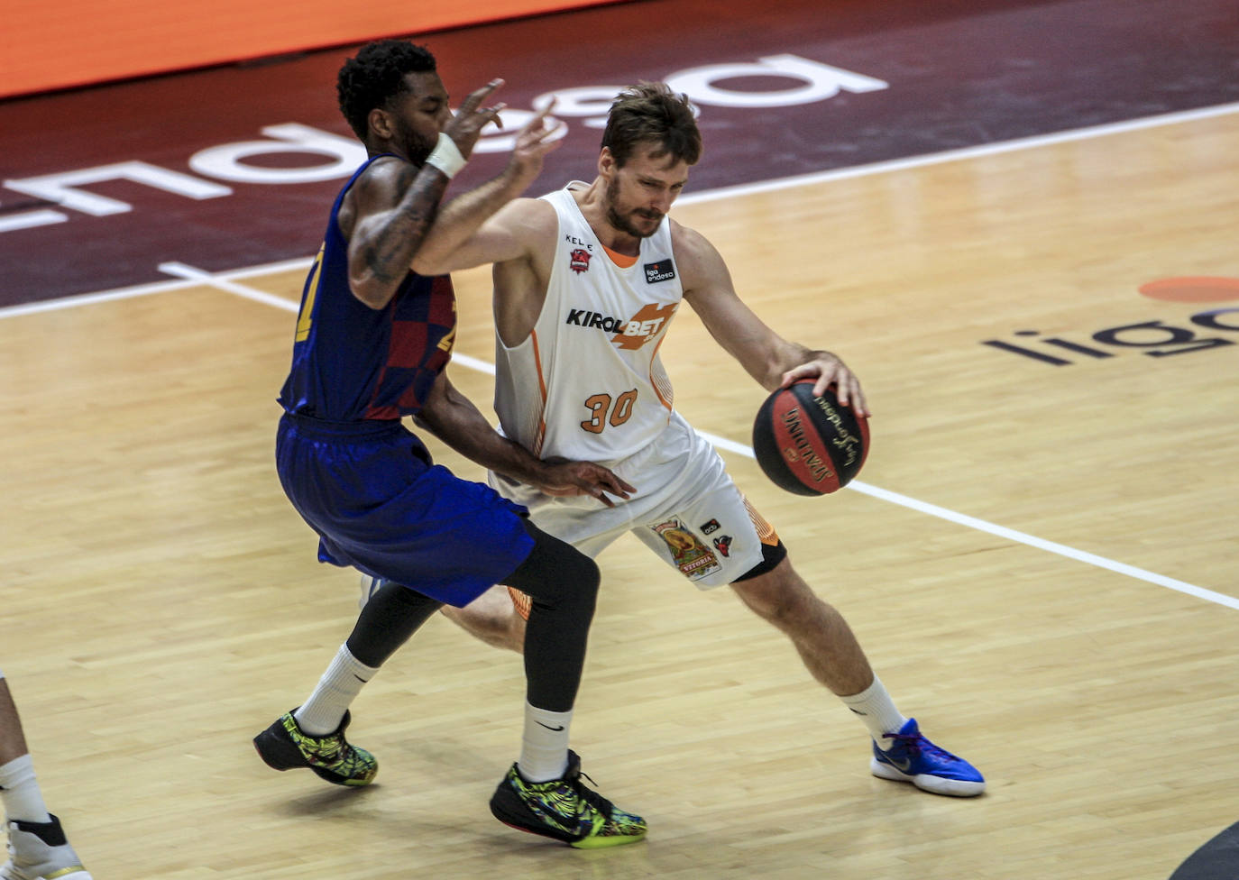 Las fotos del partido. 