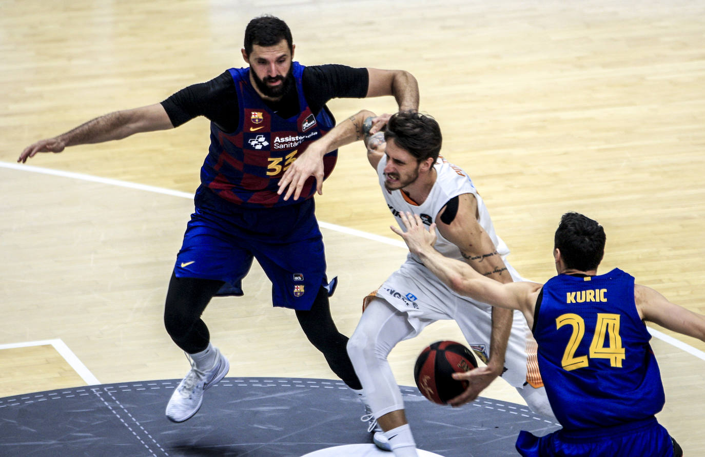 Las fotos del partido. 