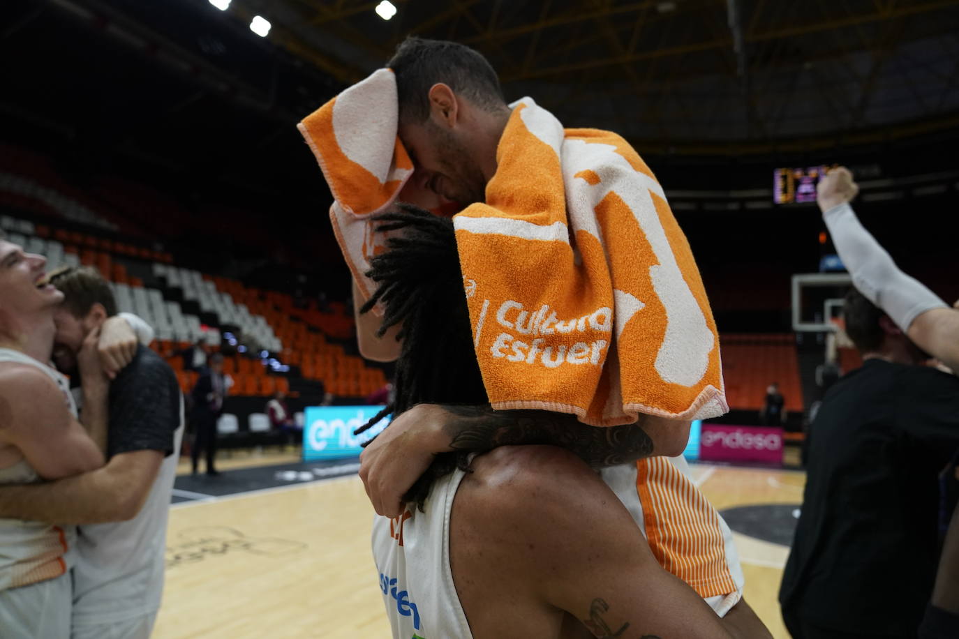 Las fotos del partido. 