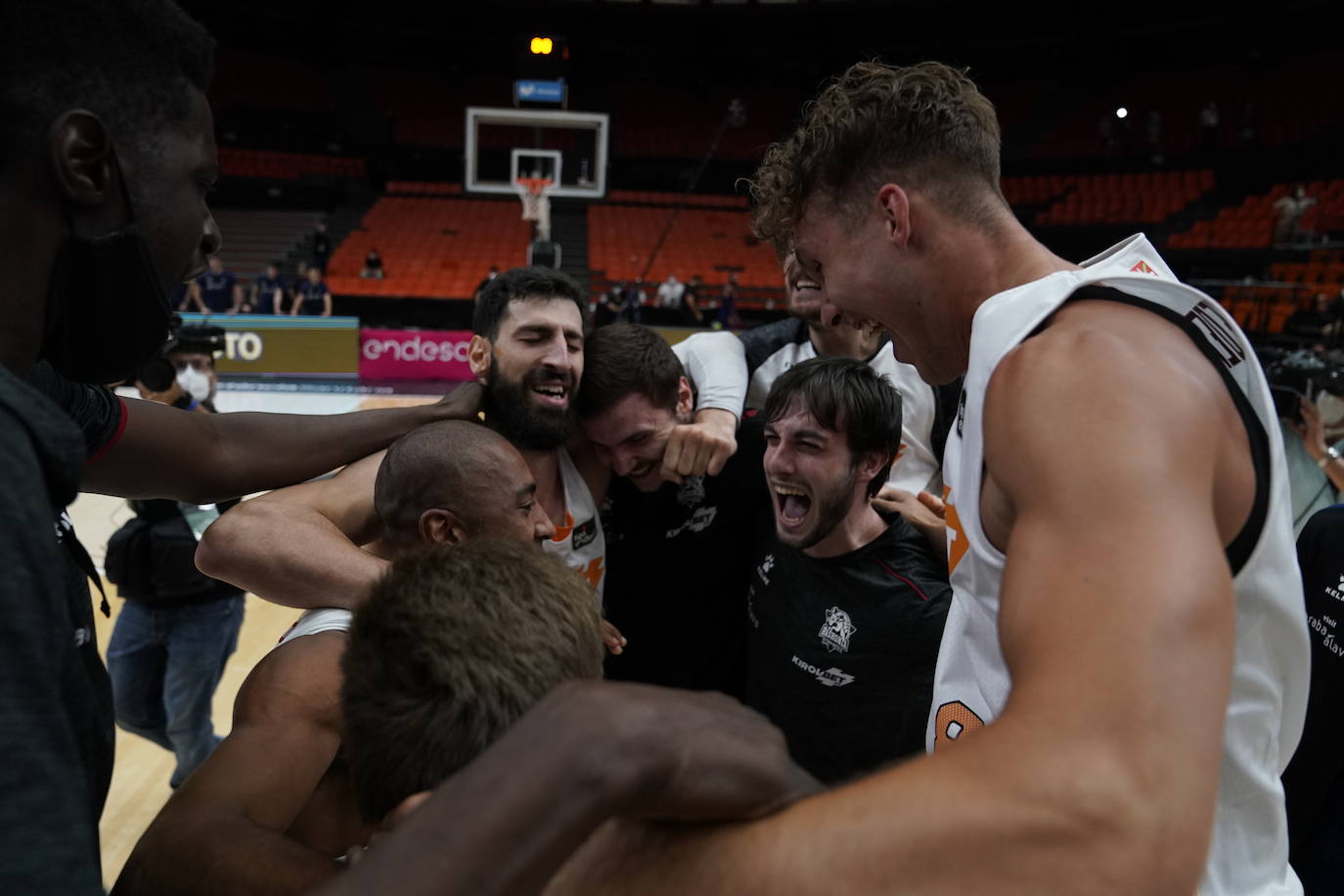 Las fotos del partido. 