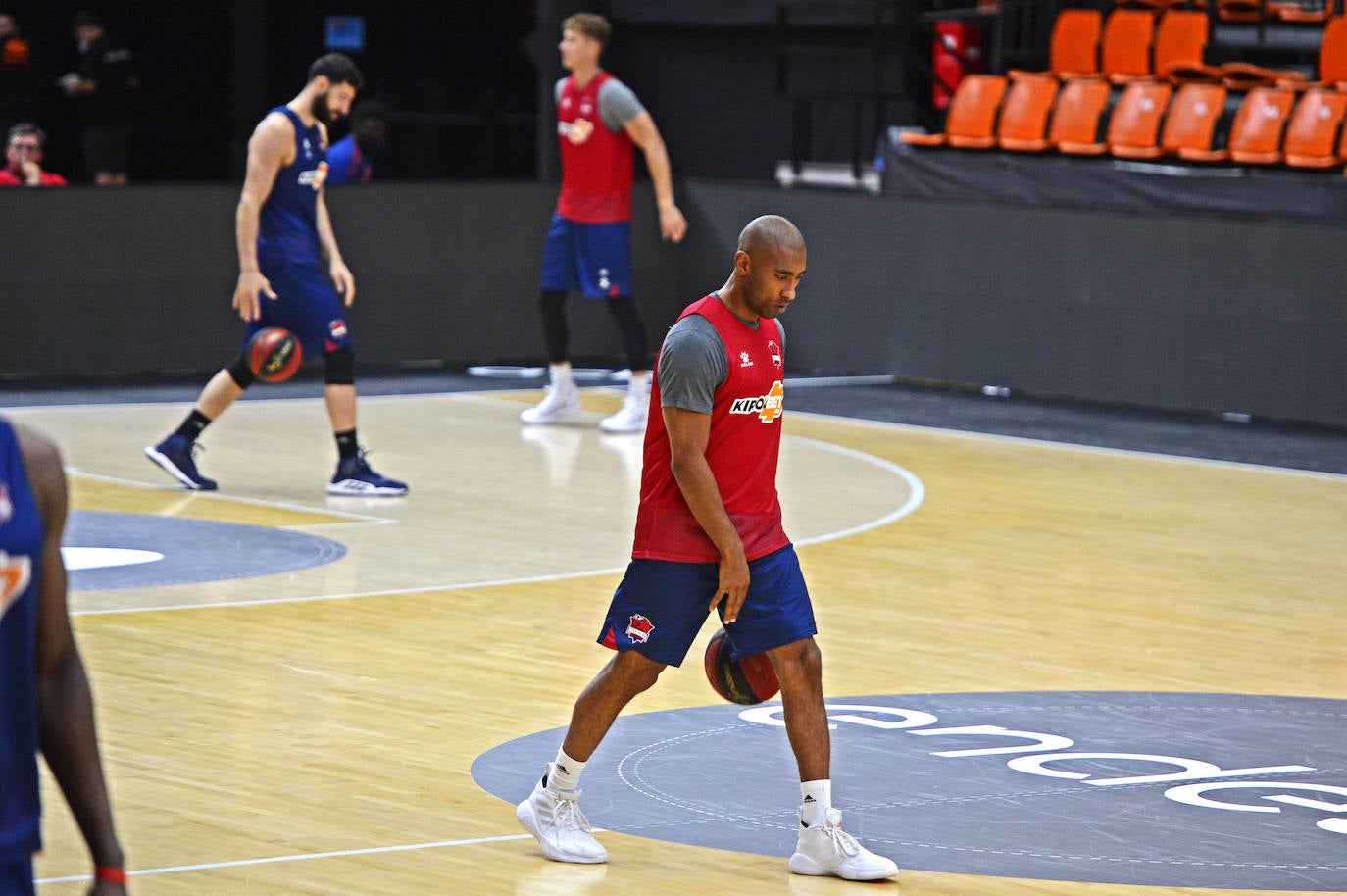 Fotos: Sesión de tiro antes de la gran cita