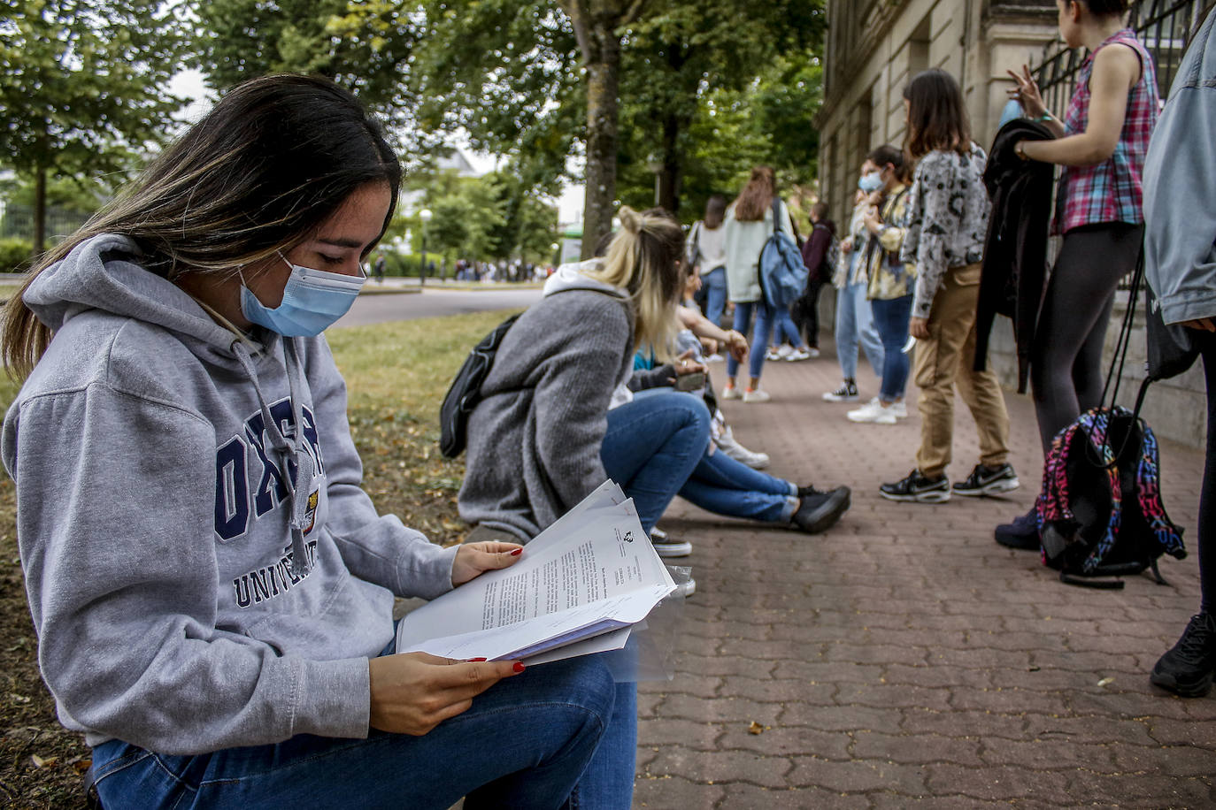 Fotos: 1.776 alumnos inician la prueba de Selectividad en Álava