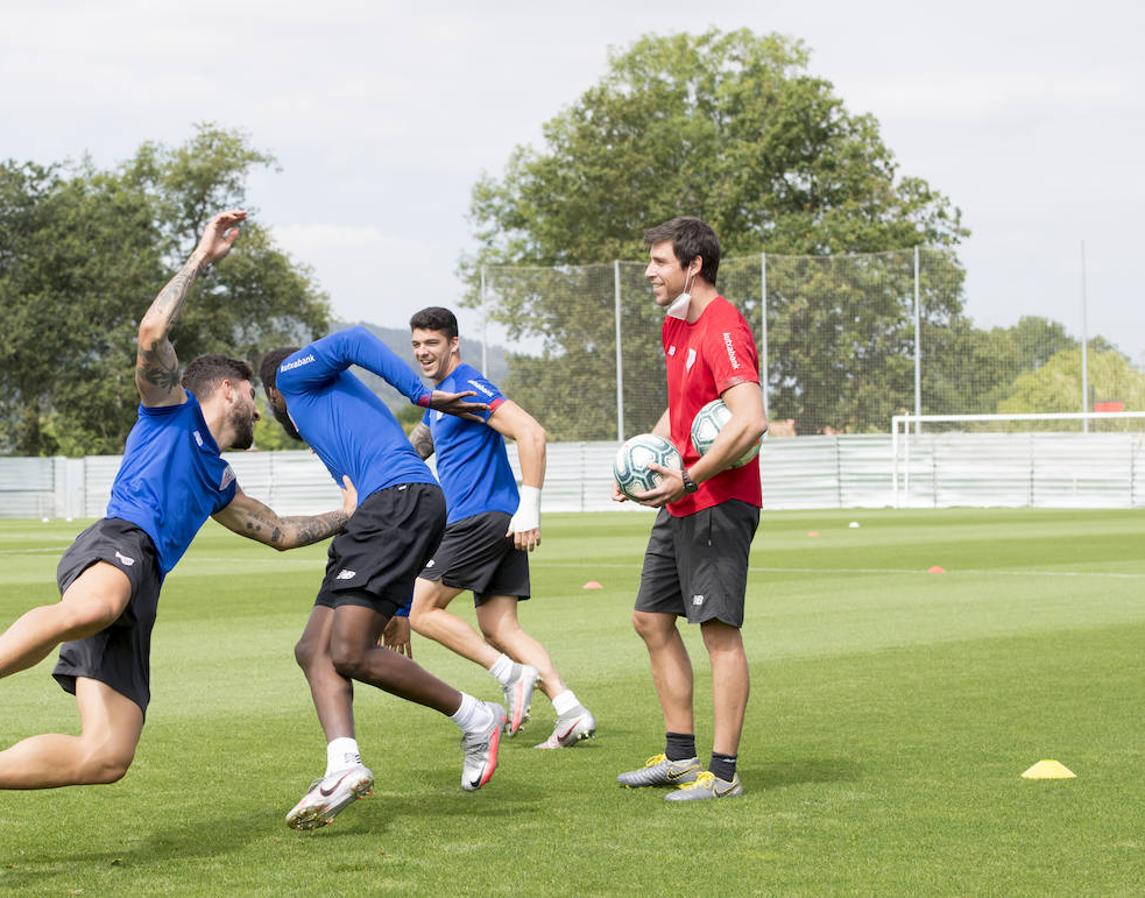 Positivismo en los entrenamentos previo al duelo ante el Sevilla