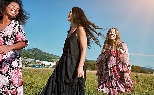 Begoña Ojinaga, Nahikari Núñez y Janire Azkueta.