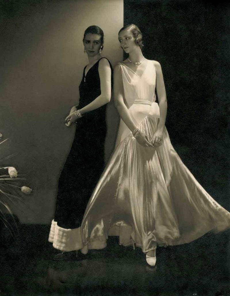 Vestidos al bies de Vionnet