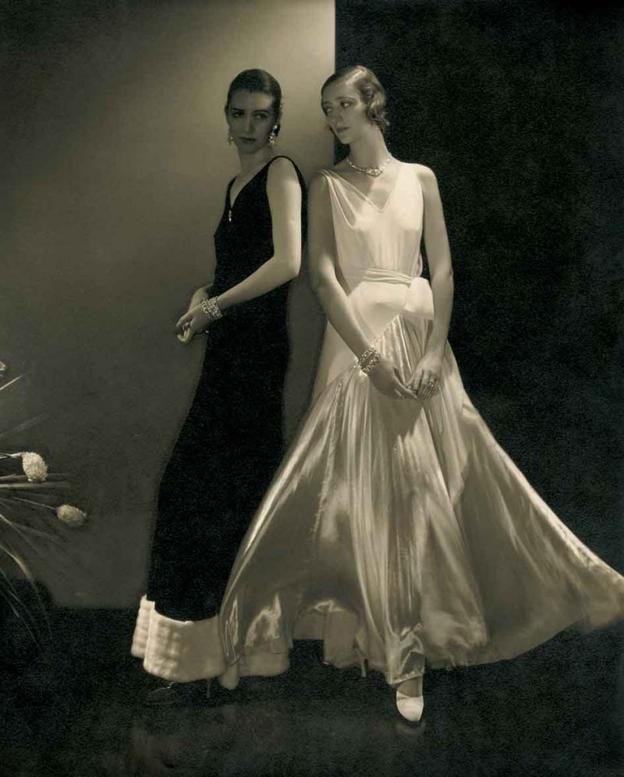 Vestidos al bies, de Vionnet