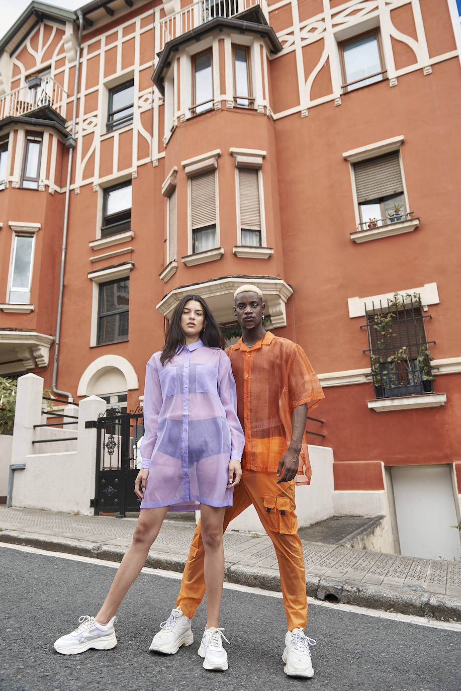 Fotos: Bilbao se llena de color: la visión «optimista» de una fotógrafa a través de la moda