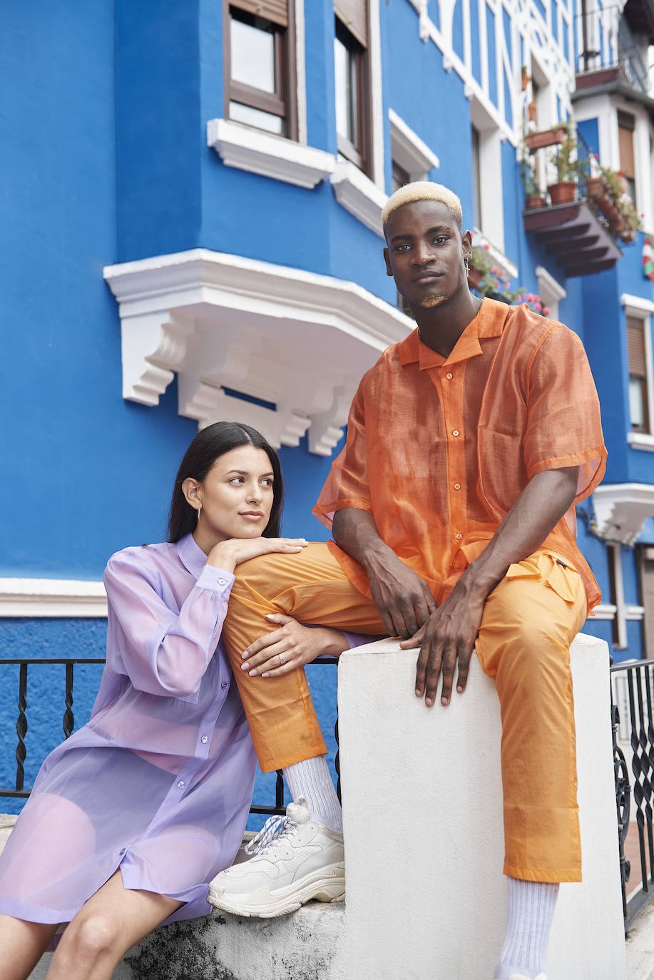 Fotos: Bilbao se llena de color: la visión «optimista» de una fotógrafa a través de la moda
