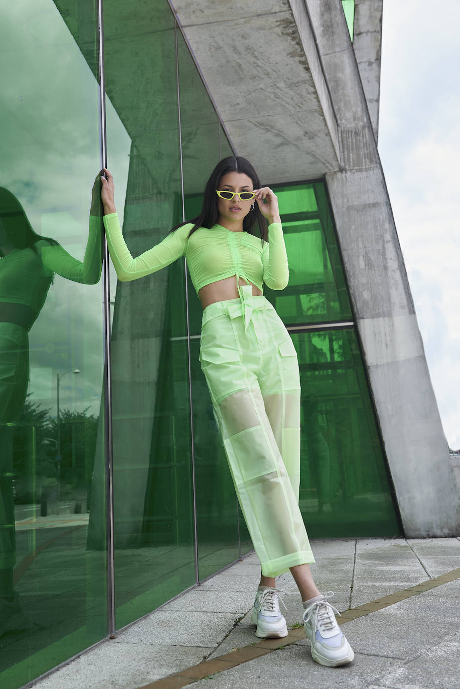 Fotos: Bilbao se llena de color: la visión «optimista» de una fotógrafa a través de la moda