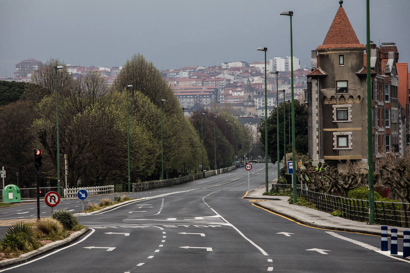 La avenida Zugazarte. 