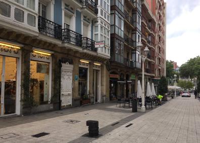 Imagen secundaria 1 - En libertad provisional la mujer que mató a su pareja de dos cuchilladas en Bilbao