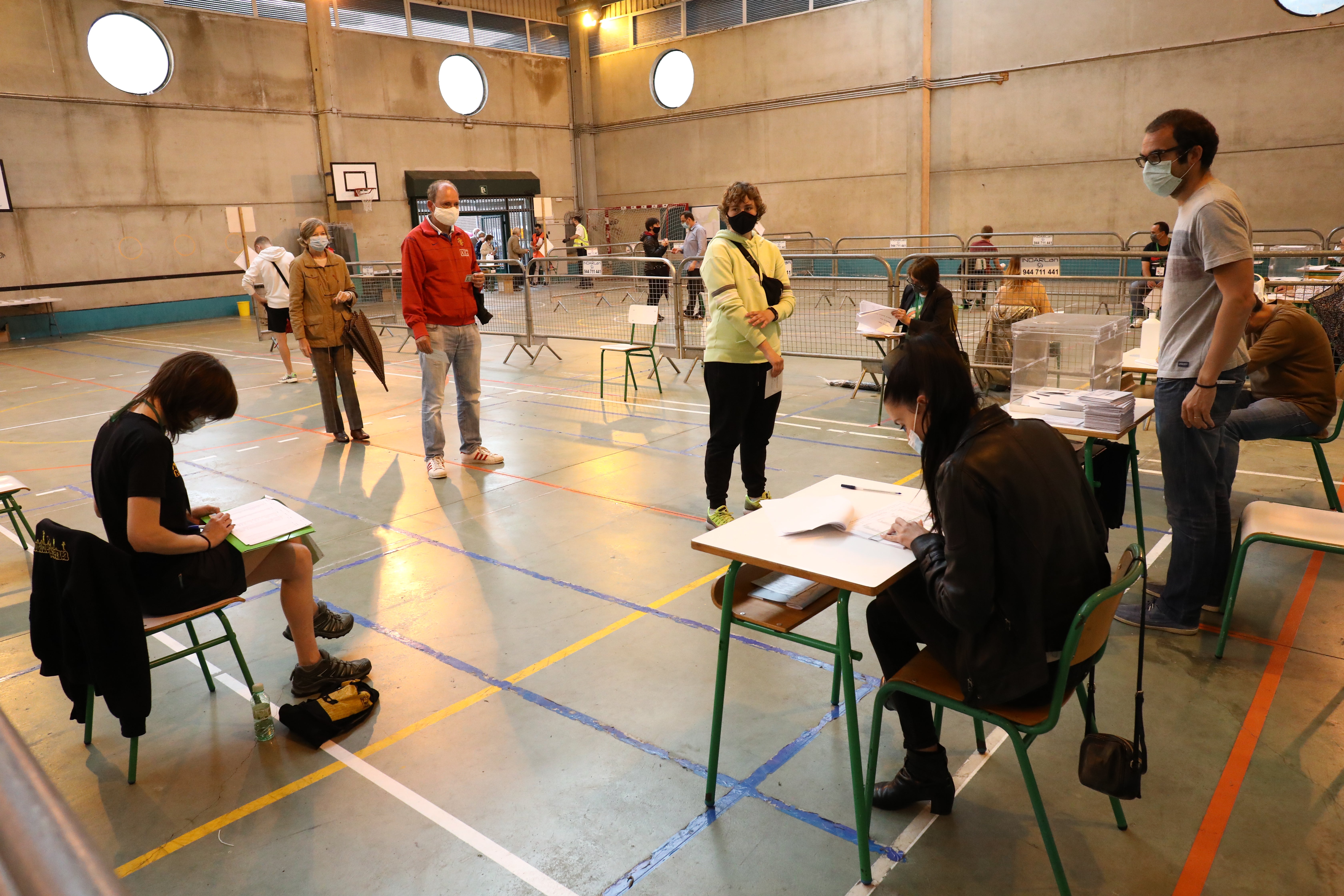 Colegio Electoral. Instituto Artaza, Romo, Getxo.