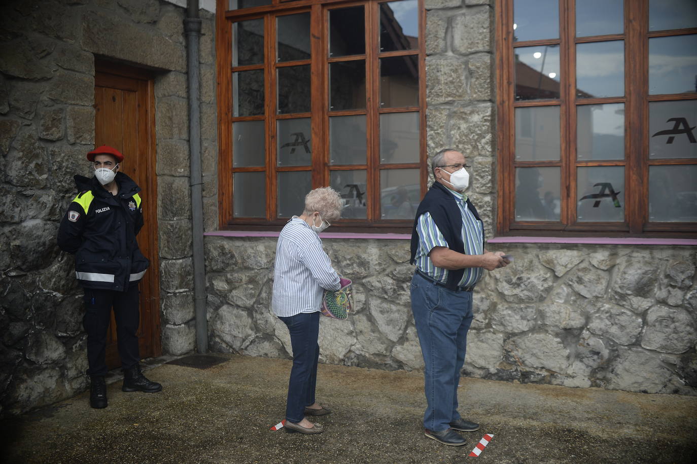 Ambiente electoral en San Fuentes.