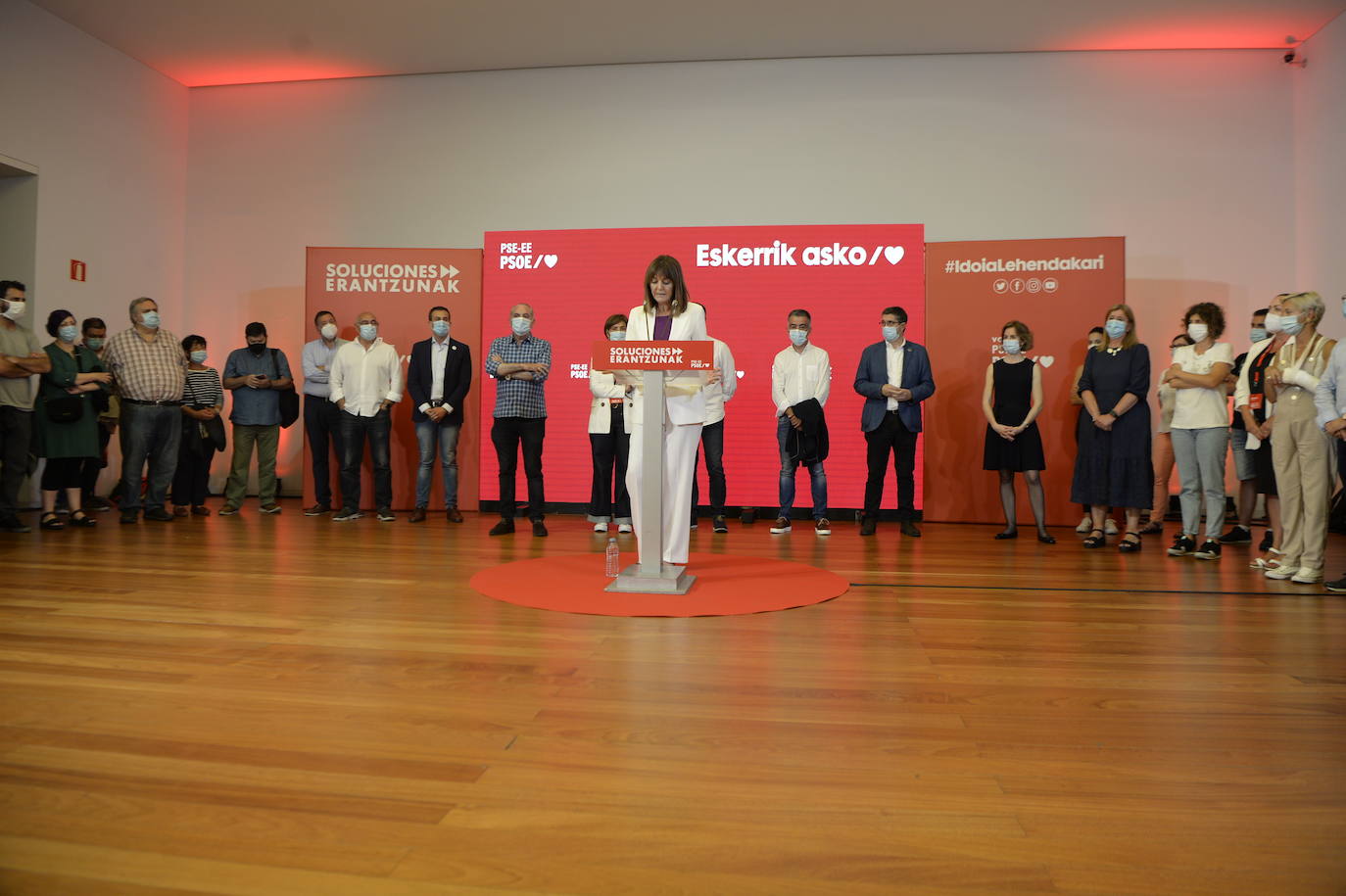 Fotos Elecciones Euskadi 2020: El PNV celebra el triunfo en las urnas