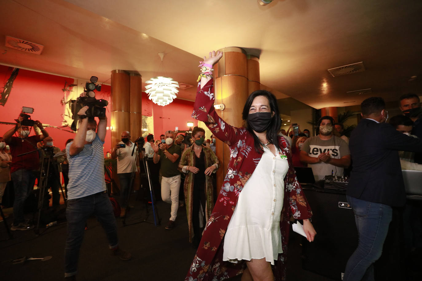 Fotos Elecciones Euskadi 2020: El PNV celebra el triunfo en las urnas