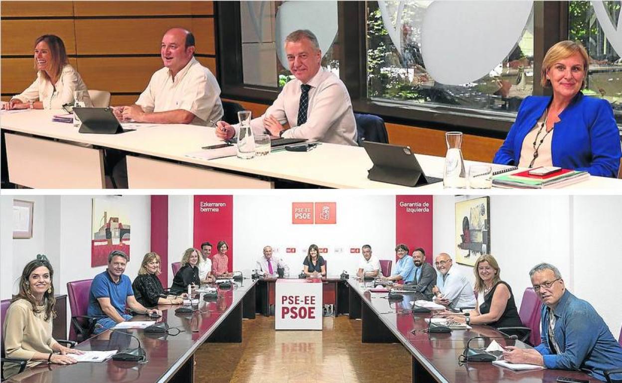 PNV y PSE agilizarán su acuerdo para que haya investidura a primeros de septiembre