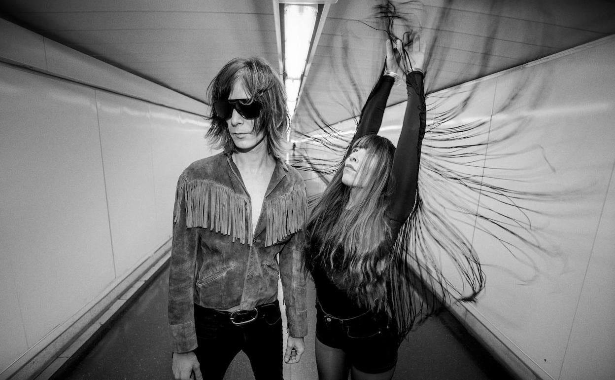 El matrimonio formado por Martín Ladrón de Guevara y Constanza Lisica Godoy. 