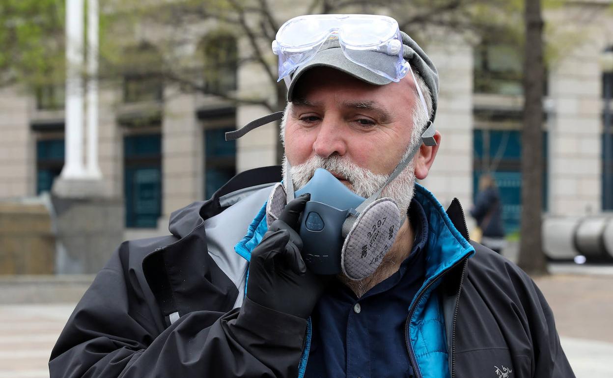 El cocinero asturiano, fotografiado en marzo en Washington.