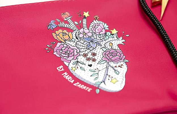 Un bolso creado por María Zárate.