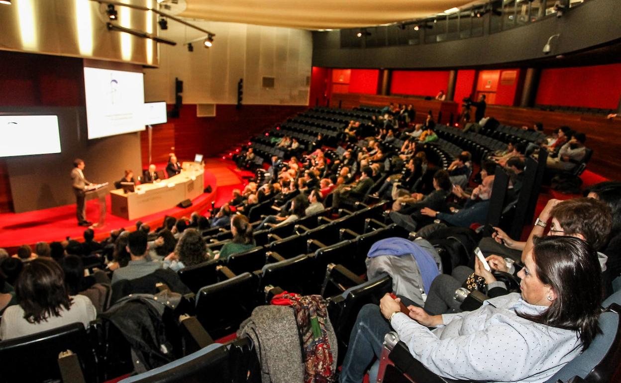 Imagen de uno de los congresos de psiquiatría celebrado en el Palacio Europa.