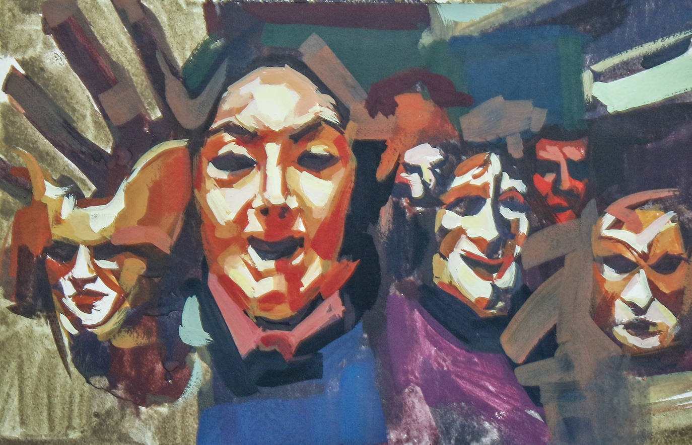 Sin título. Obra de la exposición ‘Urlo’, de Irene Carmona, que podrá visitarse del 31 de julio al 13 de septiembre en el palacio de Montehermoso.