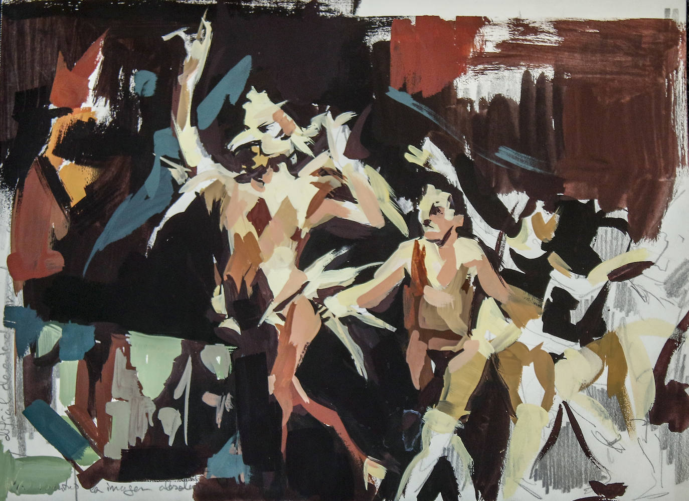 Sin título. Obra de la exposición ‘Urlo’, de Irene Carmona, que podrá visitarse del 31 de julio al 13 de septiembre en el palacio de Montehermoso.