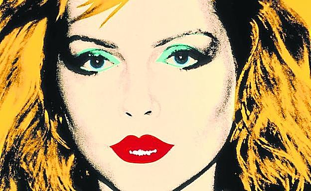 El retrato de la cantante realizado por Warhol.
