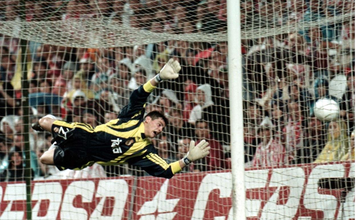 Casillas, en su debut en San Mamés.