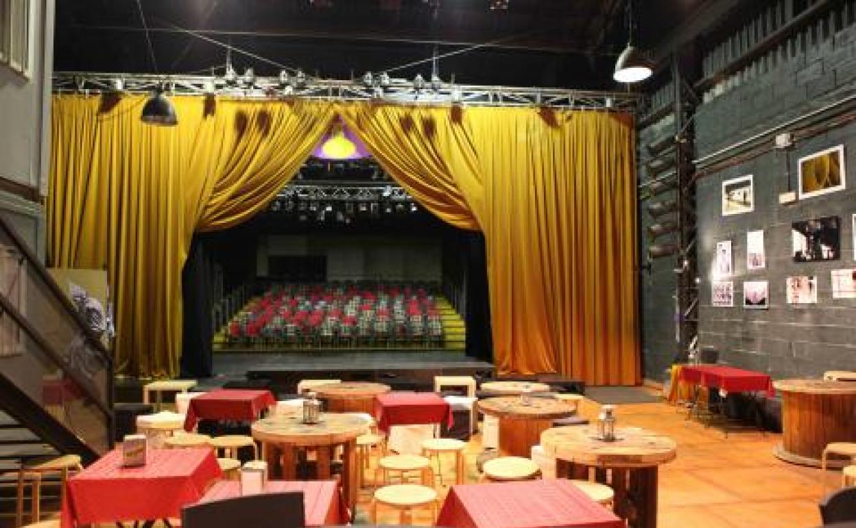 Interior del espacio dedicado a las artes ecénicas. 