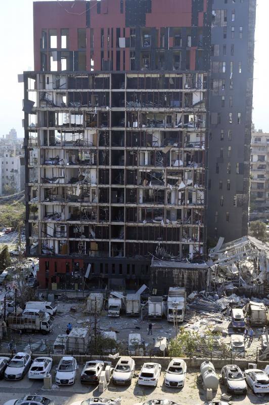 Fotos: La explosión en el puerto de Beirut, en imágenes