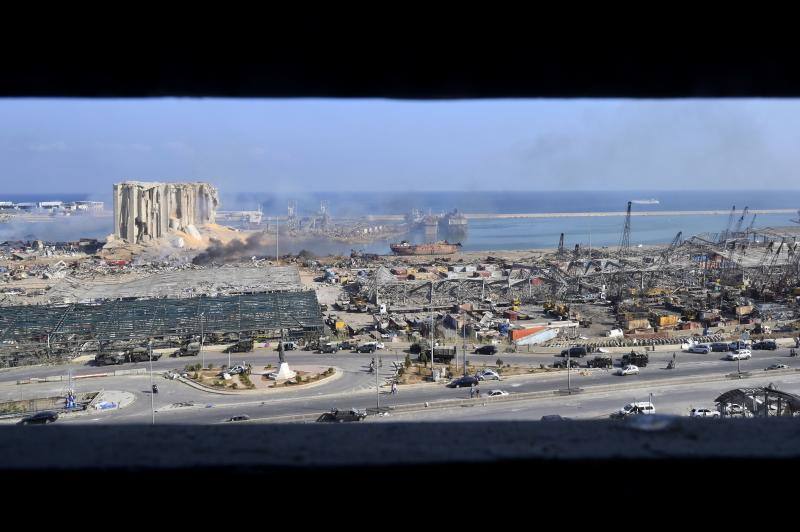 Fotos: La explosión en el puerto de Beirut, en imágenes