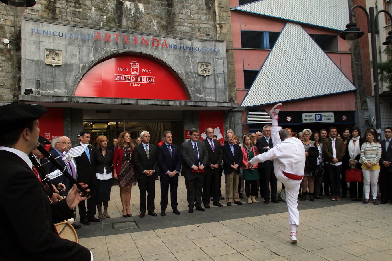 Fotos: El aparato que llevó al cielo bilbaíno a 20 millones de personas