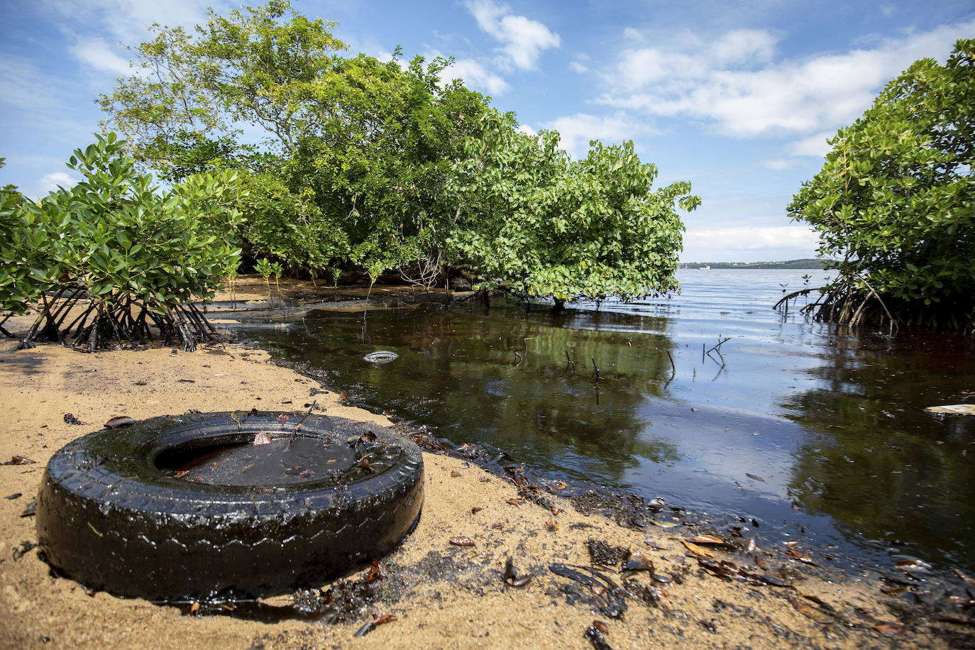 Fotos: La marea negra que pone en peligro las Islas Mauricio