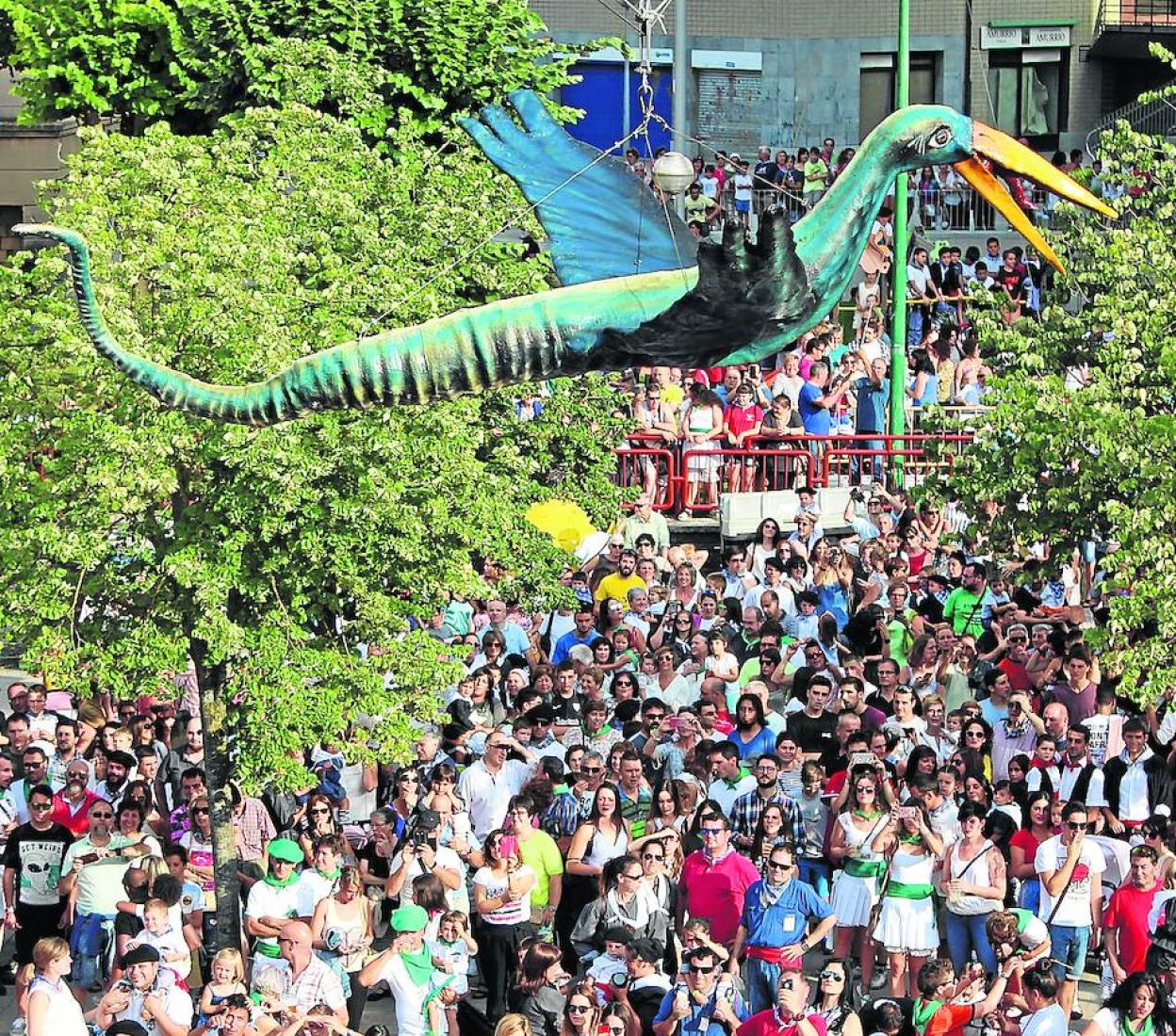 Sin coronavirus, la bajada del Iguarrako habría 'inaugurado' hoy las fiestas de Amurrio.
