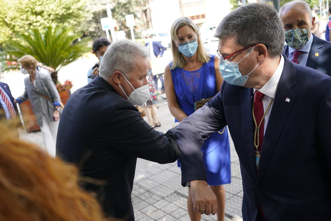 Fotos: Un día de la Virgen de Begoña atípico