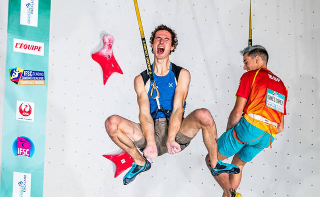 Una de las figuras mas mediaticas del mundo en la escalada Adam Ondra 