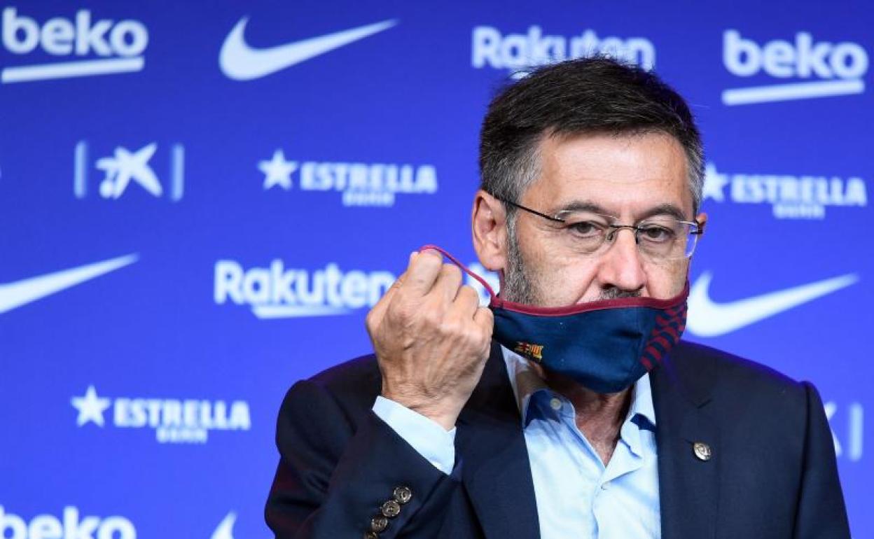 El presidente del Barcelona, Josep Maria Bartomeu. 